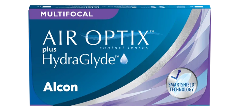 Air Optix plus HydraGlyde Multifocal (3 čočky)
