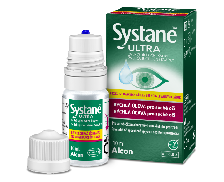 Systane Ultra zvlhčující oční kapky 10 ml