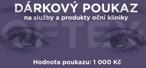 Dárkový poukaz v hodnotě 1 000,- Kč