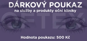 Dárkový poukaz v hodnotě 500 Kč